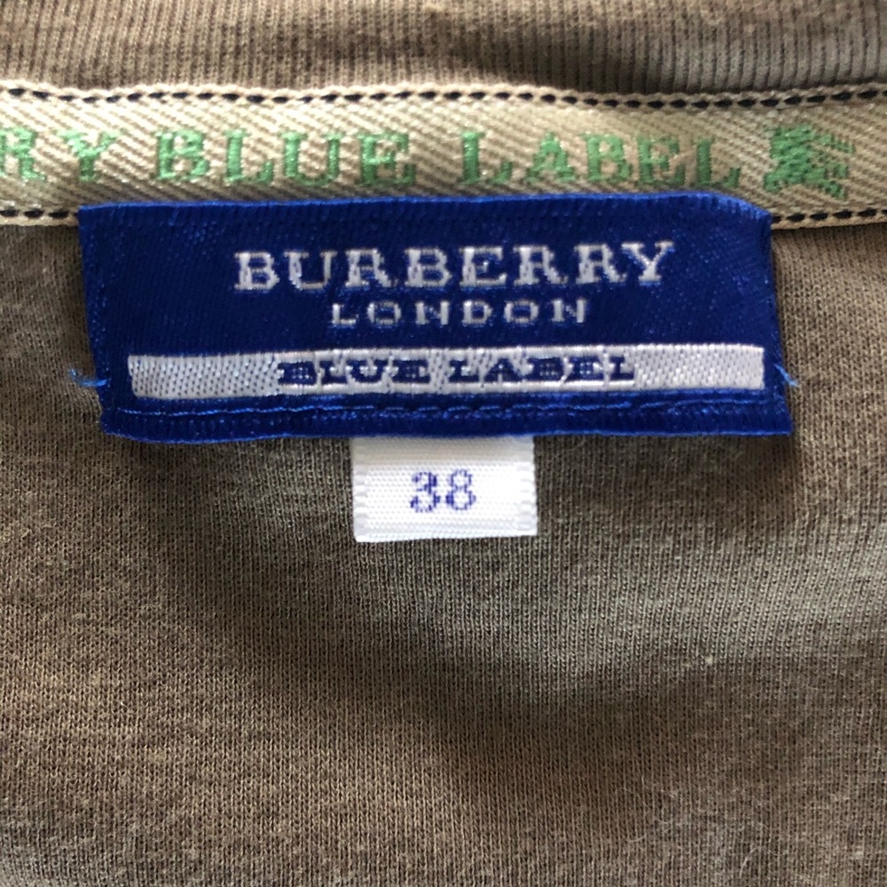 SOLD❗️Burberry Blue Label top with ruching Small - Picture 5 of 6